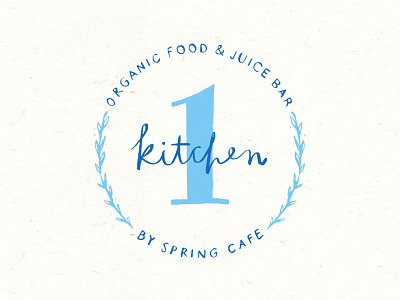 1 Kitchen design identity illustration lettering logo