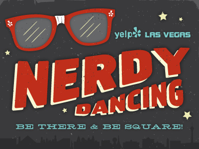 Las Vegas Yelp Open Party design illustration las vegas work yelp