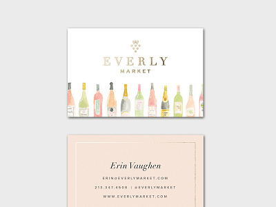 Everly Market Business Cards