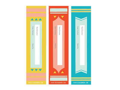 Bookmarks books design identity illustration kids logo