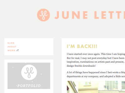 New Blog Design