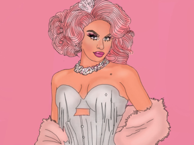 Farrah Moan digitalart digitalpainting