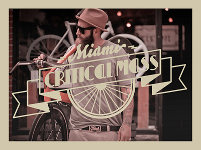 RE BRAND CRITICAL MASS MIAMI art direction design logo rebrand