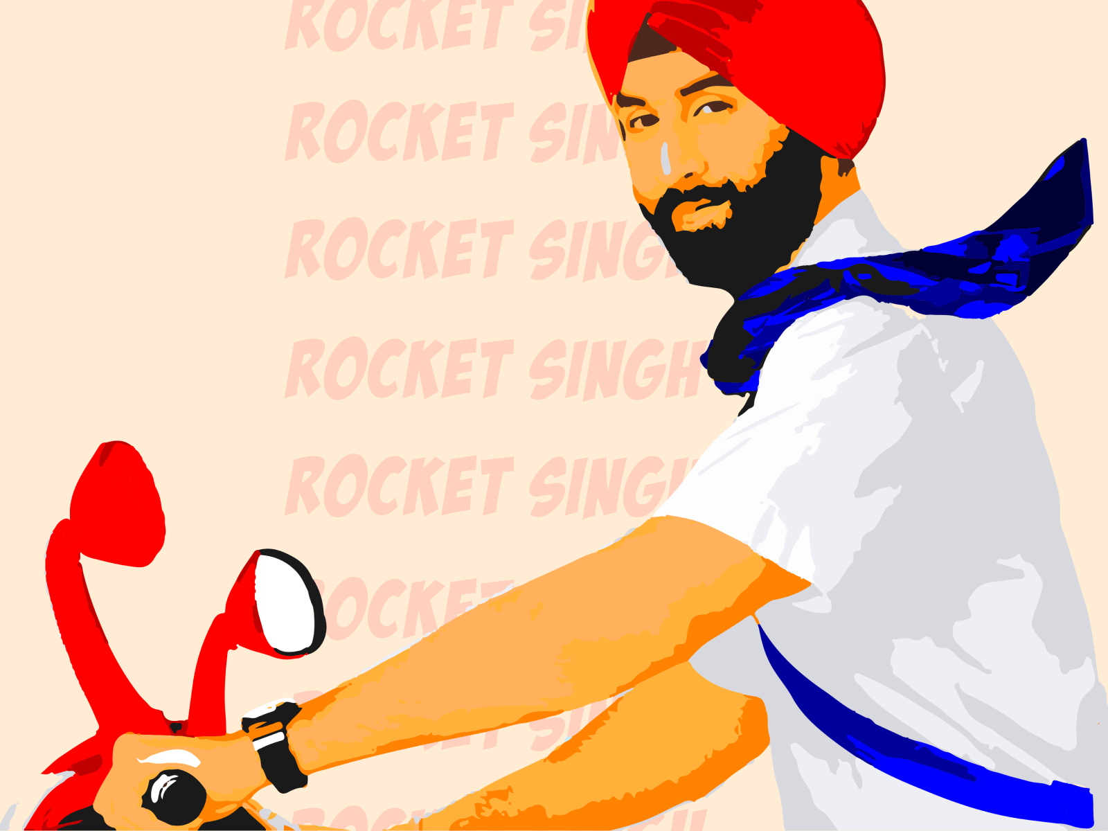 Bollywood Illustrations #1 by Somyakriti Shrivastava on Dribbble