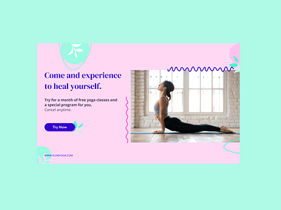 Online Yoga Class Banner
