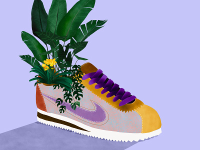Nike Cortez for Plantlovers