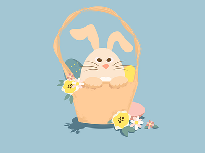 Easter Bunny bunny easter easter bunny easter eggs holidays illustration