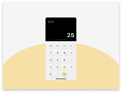 Daily UI 004 - Calculator calculator dailyui