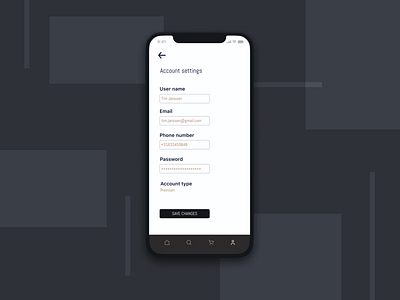 Daily UI 007 - Settings