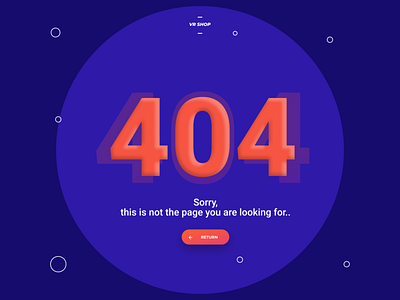 Daily UI 008 - Error Page