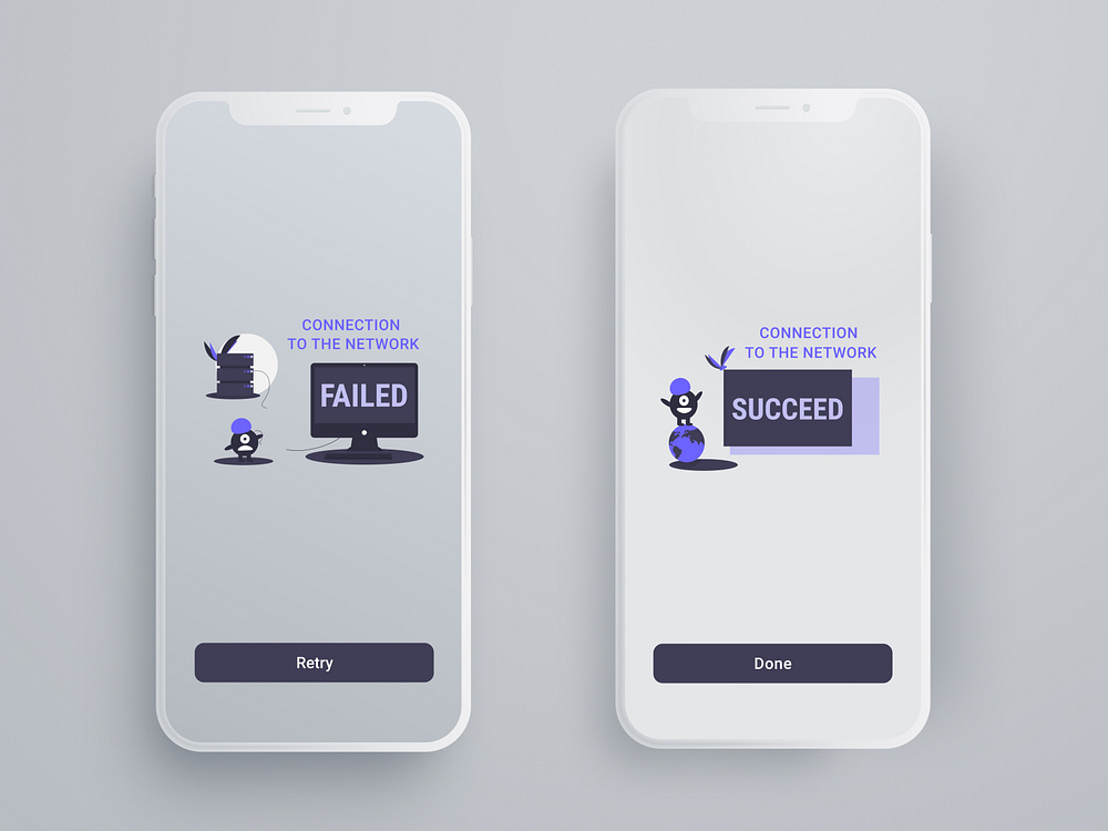 Daily UI 011 Falsh Messages by Yana Canvas on Dribbble