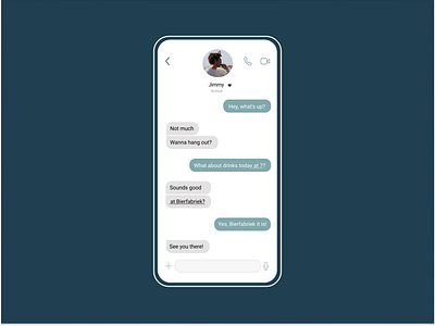 Daily UI 013 - Direct Message