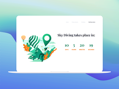 Daily UI 014 - Countdown Timer