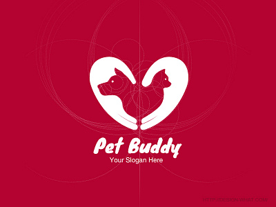 Pet Buddy Logo brand cat collection dog elements graphic graphic design identity internet logo pet
