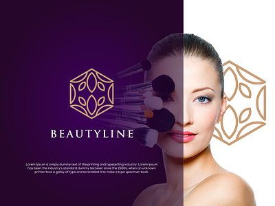 beauty line art luxury logo design awesome design awesome logo branding design graphic design logo logotype media logo professional logo