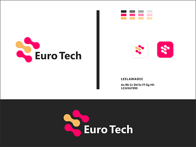 technology logo design