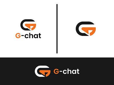 G chat, social media logo design