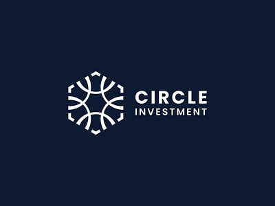 Monogram Logo design | Circle Investment