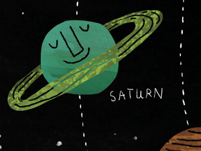 sweet little saturn :) chart illustration learn planet saturn science solar solar system
