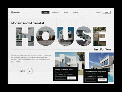 Housein - Landing Page