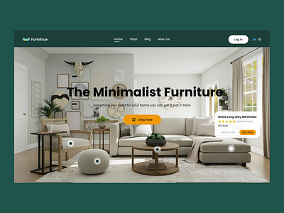 Furnitrue - Furniture Landing Page