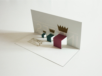 3 kings /rebranding art brand concept crown graphic identity intress kings mkt paper promotion social services