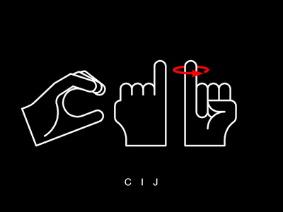 sign language card card cij flyer graphic info center intress mallorca sign language social center social services spain youth center
