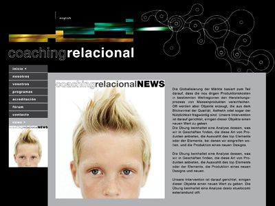 coaching services identity brand coaching graphic identity ipad relations web