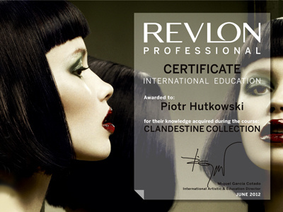 brand certificate II certificate clandestine cosmetics graphic revlon