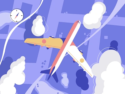 Airplane airplane animation art artist character characterdesign concept creative design designer flat flat design flat illustration flatdesign illustration illustrator logo motion motion graphic motiongraphics