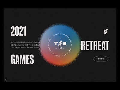 2021 Retreat Games animation branding competition design game interactive light olympics puzzle retreat ui ux web design webflow website