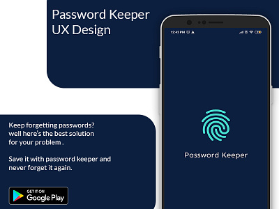 Password Keeper Ux Design