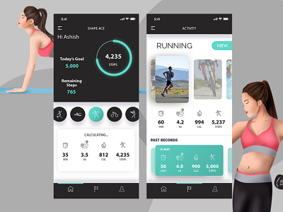 Shape Ace fitness app