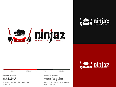 Ninja Japanese Grill Express | Logo Design