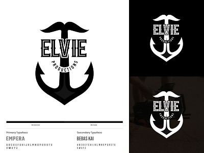 Elvie Productions | Production Company Logo Design