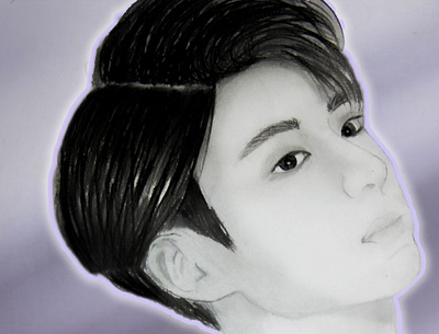 jeon jungkook (bts) army artist artwork drawing kpop photoshop