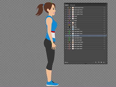 She's ready for animation! after effects animation illustration oli keane