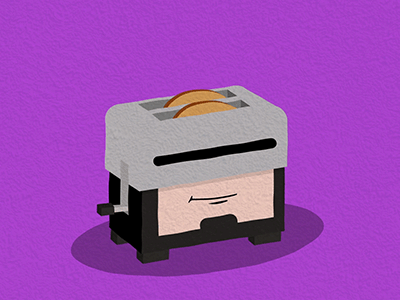 Robocop Toaster after effects animation gif oli keane oliver keane robocop toaster
