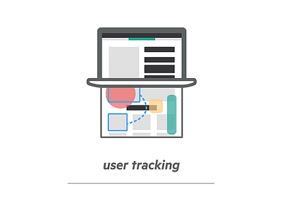 User Tracking - UX Process ( details ) infographic process prototype user statistics user testing user tracking ux