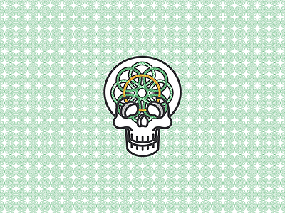 #2/09 - Suicide Skull - Enchantress ( illustrations series ) face flower joker mexican skull smile squad suicide tattoo