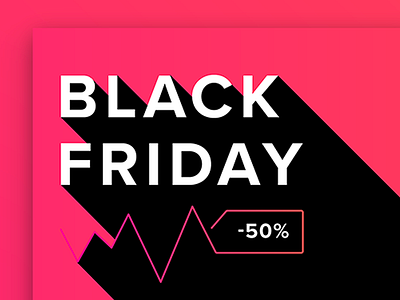 Black Friday // Cover design (whitepaper) december gradient november pop art sale shadow stats vinyl