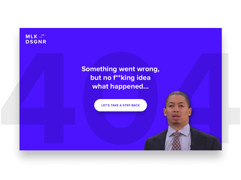 DAILY UI #03 - 404 PAGE 404 page 404error confused design face logo motion nba sketch ui ux video