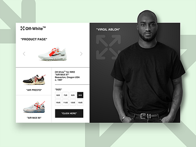 DAILY UI #12 - Off-White ( product page )