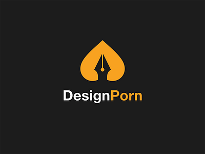 DesignPorn // Branding Concept app ass booty branding colors design flat french icon illustration logo pen porn pornhub process typography ui vector web website