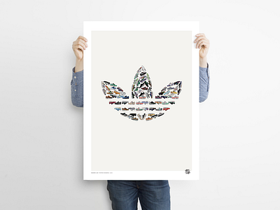 SNEAKERS LEAF - Kicks&Tees (Poster)