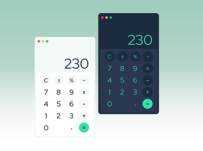 DailyUI Challenge - Calculator calculator dailyui uidesign webdesign