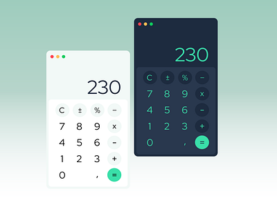 DailyUI Challenge - Calculator