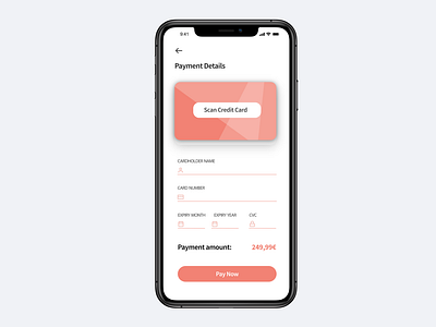 Credit Card Checkout DailyUI #002