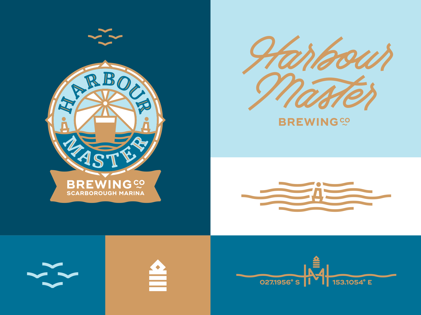 Harbour Master Brewing Co by Matt Vergotis on Dribbble