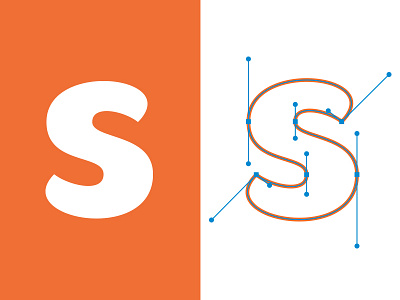 "s" vector process lettering logo process s vector